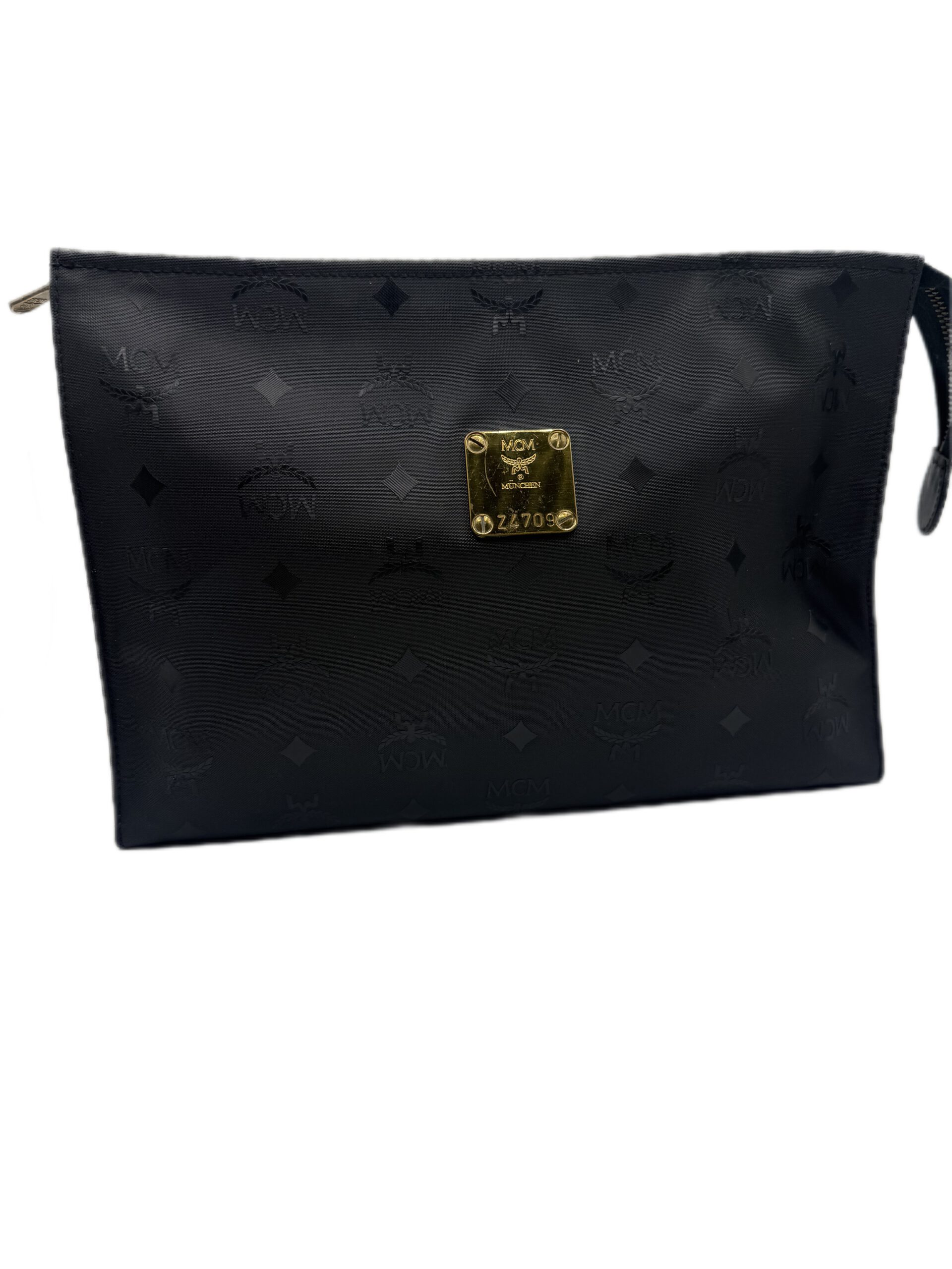 MCM Schminktasche Black Nylon